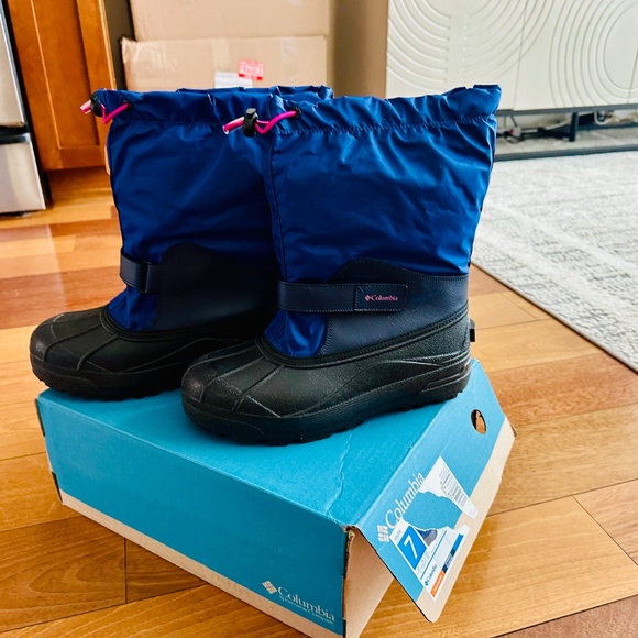 Columbia BOOTS UNISEX Powderbug Snowlite  size 7 - Picture 5 of 5